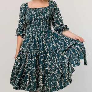 Baltic Born - Marta Smocked Midi